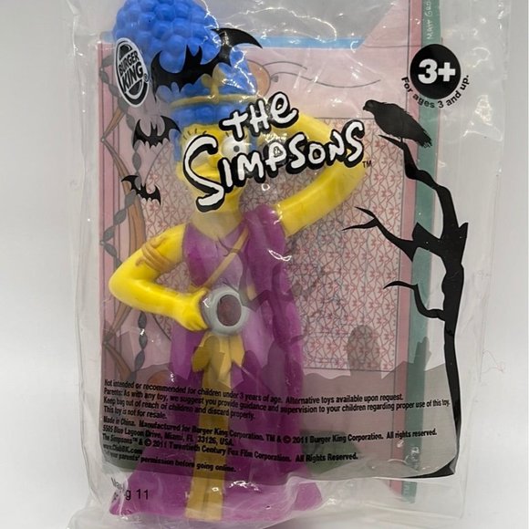 Burger King 2011 The Simpson's Treehouse of Horror MARGE Toy - Picture 1 of 5